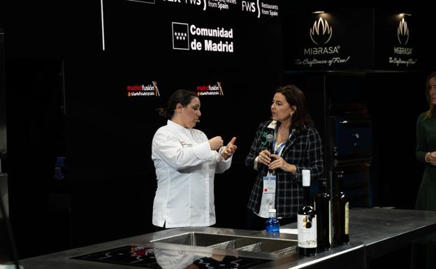 Marlene Vieira, durante su comparecencia en Madrid Fusión Alimentos de España.
